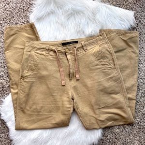 Sean John Drawstring Linen Mens Size 34 Pants